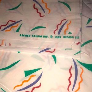 ASCHER STUDIO INC. 1985 design 680 butterflies